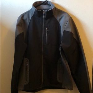 Men’s Black Diamond soft shell jacket.